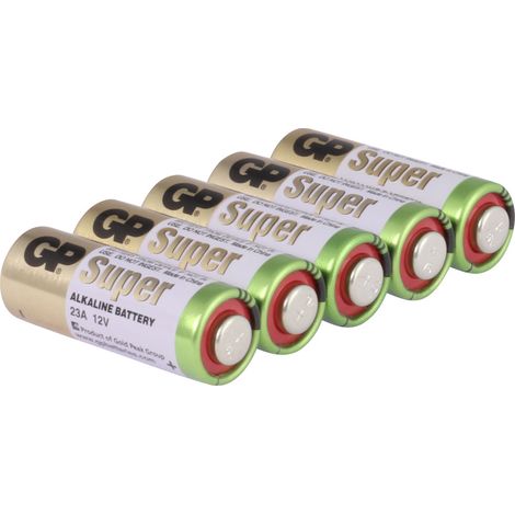 GP Super Spezial-Batterie 23 A Alkali-Mangan 12 V 38 mAh 5 St. (1/7)