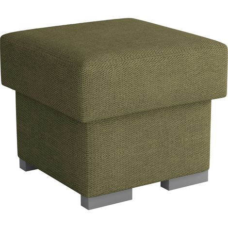 Pouf Ovos, Crown 11, 43x50x50cm, Diamètre: 0, Tissu, Pieds: Plastique, Bois, 0, Disponible (1/4)