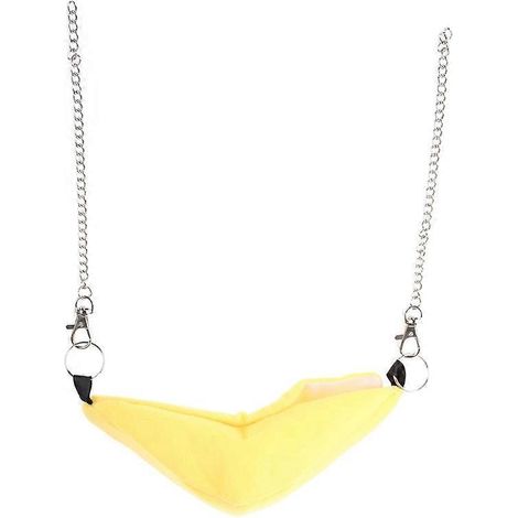 Hamac suspendu pour petits animaux, lit chaud en forme de banane pour furet Golden Bear