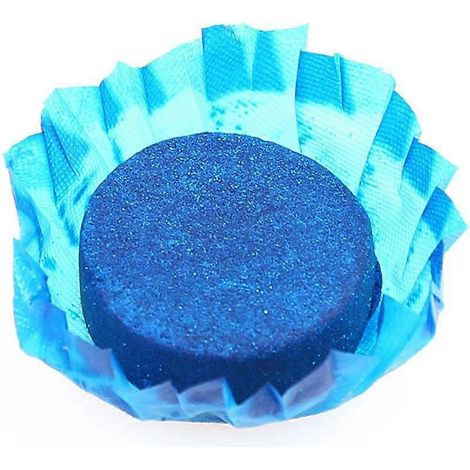 Nettoyant WC Déodorant Nettoyant Cuvette Détachant Comprimés Bleus pour Réservoir de Chasse d'Eau : (1/4)