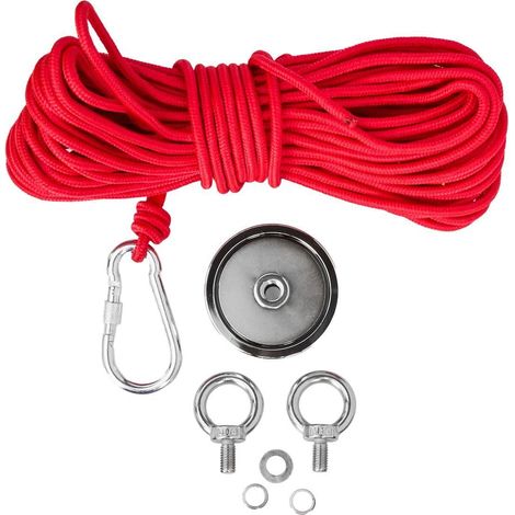 Neodym-Magnet, 100 kg, vielseitig einsetzbar  Kraft&Dele