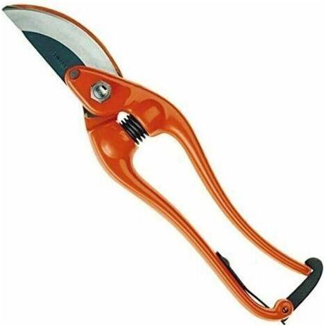 Sécateur à main forgé 230 mm Poignées ergonomiques en acier Tête de coupe étroite pour accessibilité supérieure (1/3)