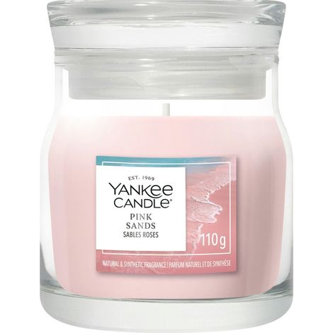 Candela Giara Piccola Signature Pink Sands 110g Rosa Yankee Candle