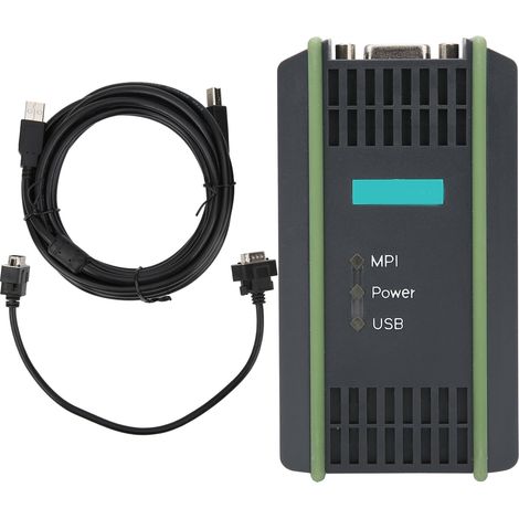 Cable De Programmation - Connecteurs Nickelés Basse Résistance - Pour Automates PLC S7-300 - USB Plug-and-Play Sans Pilote - 1 Pièce (1/5)