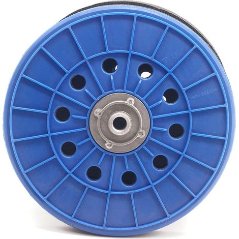 Plateau de Ponçage Pièce de rechange Plaque disque abrasif pour ponceuse murale, compatible DWS225BT/DC/R et Scheppach DS 200/210/900/920/930, 10 Trous, Ø 225 mm, pour ponceuse plafond giraffe télesco (1/4)