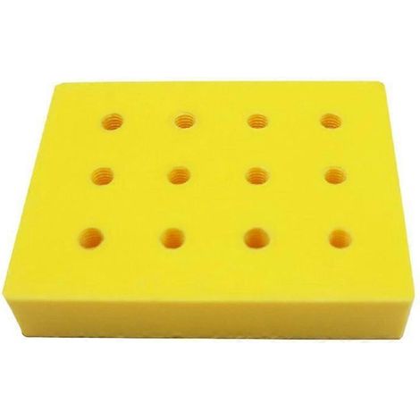 Boîte de rangement de pinces de serrage filetée M8 supérieure, outil de réparation, stylo, boîte POM, outil de placement de pinces de serrage, 12 trous (1/5)