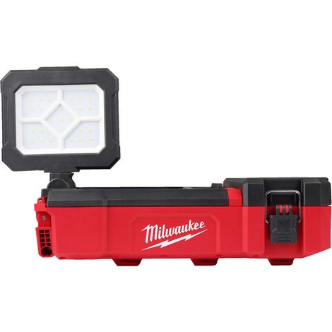 Luz de área LED M12™ TRUEVIEW™ PACKOUT™, protección IP54, cargador integrado USB 2.1A, 3 modos de iluminación - 1.400/1.000/600/ (1/2)