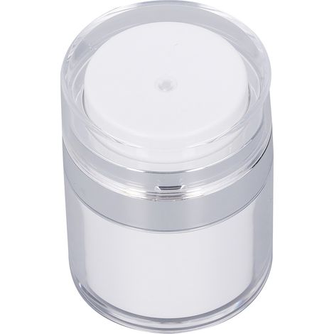 Pot de Crème Vide 30ml en Plastique, Distributeur de Lotion Épaississant, Récipient de Maquillage Étanche à Vide (1/5)