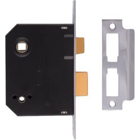 Unifix 5 Lever Mortice Sash Lock 65mm SS - Box of 2