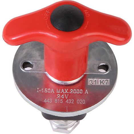 Modified heavy-duty battery disconnect switch for off-road vehicles, ATVs, 24V 150A, YD111 150A automotive battery disconnect switch--DTEKGAZ