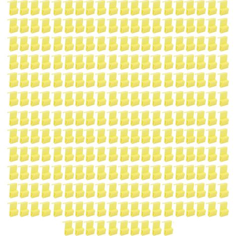210 connecteurs rapides de fils à visser, jaune, 210 pièces, blocs de jonction électriques à sertir pour câbles (1/5)