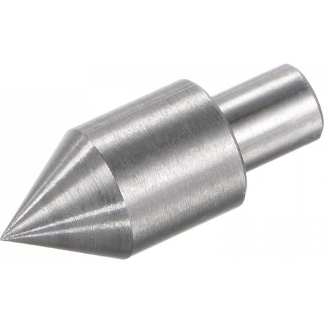 6mm Tige 45 Acier 10mm Diamètre Prune Mort Centre éjecteur Goupille Perceuse Mandrin Cône Pointe pour Mini Tour Perles Machine (1/4)