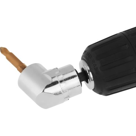 Embout hexagonal 6,35mm angle 105° porte-embout tournevis réglable adaptateur douille (1/5)