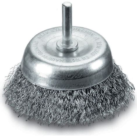 Brosse acier lessmann steel brush cup 50 mm 10 pièces