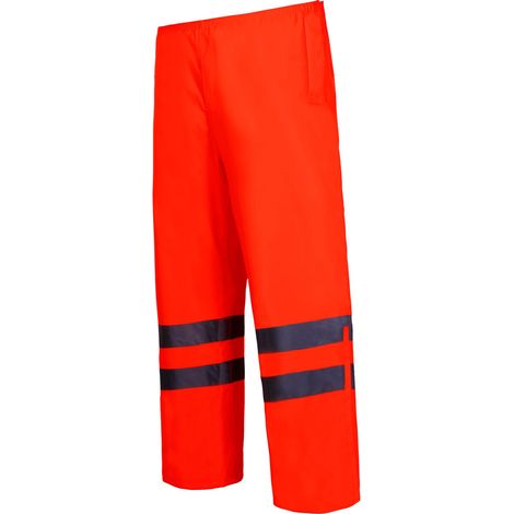 Pantalon de pluie orange, taille S, CE, Lahti