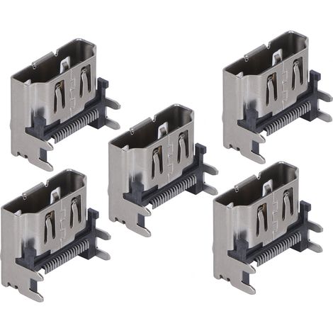 Lot de 5 connecteurs HDMI de remplacement pour console de jeux PS4 Slim/Pro (1/5)