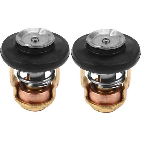 2 thermostats de remplacement 50 degrés pour moteurs hors-bord Yamaha et Honda de 6 à 40 chevaux (2 temps) (1/5)