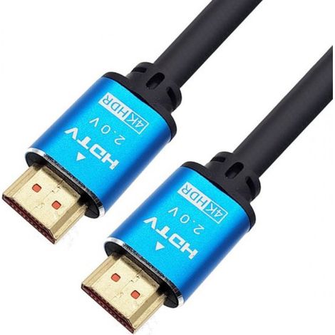 Câble HDMI 4K - 5 mètres - Câble HDMI 2.0 - Ultra HD 4Kx2K - Câble HDMI vers HDMI - Compatible PS5 et Xbox - Accessoires - 3D, HDR dynamique, ARC, eARC, VRR, QMS, QFT, ALLM (1/5)