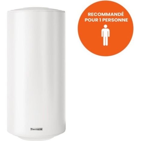 [JAMAIS UTILISE] Chauffe-Eau Électrique 50L THERMOR Sur-Evier Étroit Vertical Mural Monophasé - 241039 (1/5)