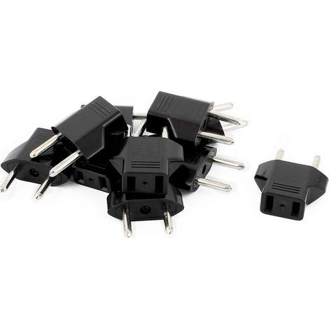 10 Stücke AC 125/250 V 6A EU Stecker auf Us-buchse Reise Konverter Netzteil (7cff9e51233cfc024032... (1/2)