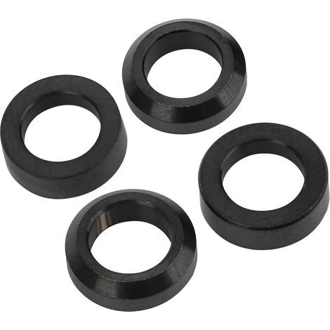 Entretoise concave-convexe en alliage de titane pour VTT, base de frein à disque à vis de fixation, rehausse (1/5)