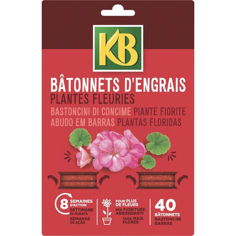 Kb concime bastoncini fertilizzanti piante fiorite pz. 40 - KB