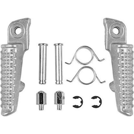 Pedane anteriori per moto – Compatibili con Honda CBR600RR (2003–2023), CBR1000RR (2004–2023), CB1000R (2008–2023) – Alluminio anodizzato, coppia (1/3)