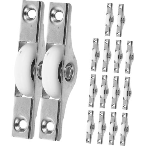 Kit de 16 poulies pour armoire roulettes pour portes (1/5)