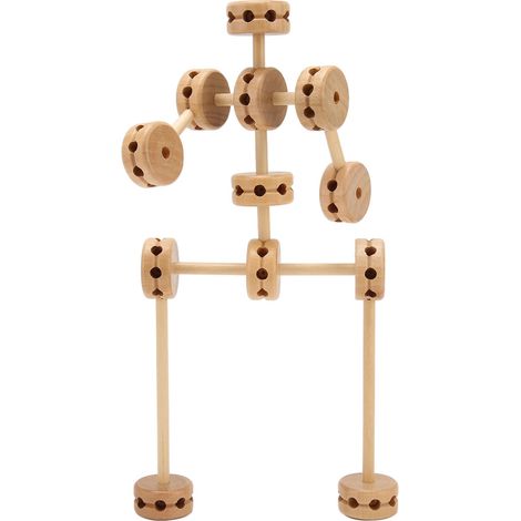 Blocs de construction de tentes/châteaux en perles à faire soi-même, jouet de puzzle de construction éducatif pour enfants, à utiliser à l'intérieur et à l'extérieur) (1/5)