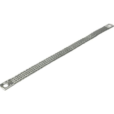 RUBAN PLAT DE MISE À LA MASSE POUR RACCORDEMENT M8 SECTION 16 MM² RITTAL 2412.316 2412316 (1/2)