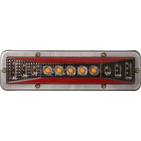 Boîtier Feu Arrièr 2 Pièces Remorque Camion 12V Feux Arrière Clignotant Frein Arrière Lampe À LED Bateau Véhicules Camion Feu Arrière Bus Tracteur Camping-cars Voiture Feu Arrière Voiture,de DEBUNS (1/5)