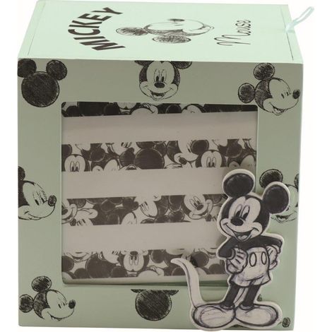 Scatolina Cubotto con Portafoto Mickey Mouse