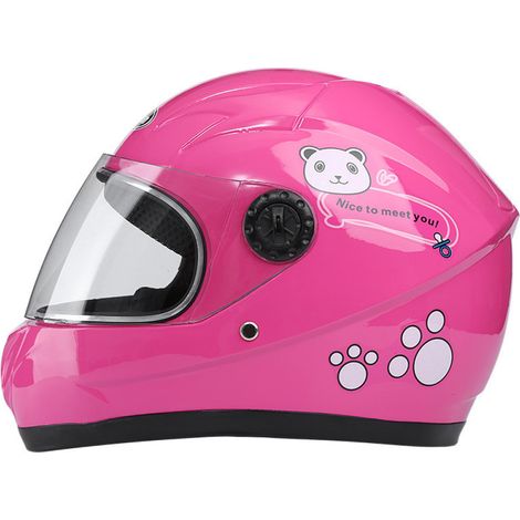 Casque de moto enfant, casque de scooter, casque jet, casque de motocross thermique, casque de protection, casque neuf