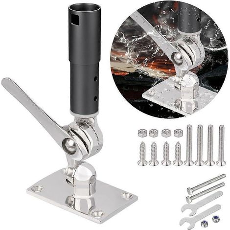 Kit de montage d'antenne, accessoires de montage d'antenne pour applications marines, installation facile (1/4)