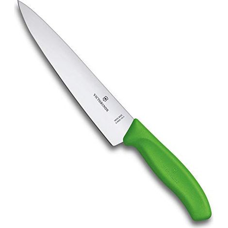 Victorinox Swiss Classic, coltello per sfilettare con lama da 19 cm, in acciaio inox, verde (1/4)