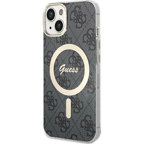 Guess GUHMP15MH4STK iPhone 15 Plus/14 Plus 6,7 Zoll, schwarz/schwarzes Hardcase, 4G, MagSafe (1/5)