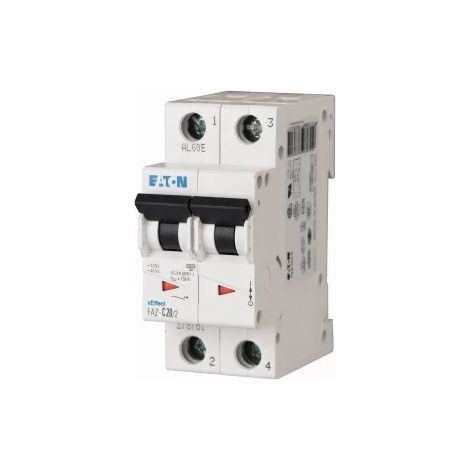 Leistungsschalter 2P B 4A 15kA AC FAZ B4/2 278726 (1/2)