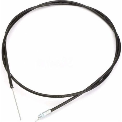Câble d'accélérateur 142cm /56 Inch Throttle Cable & Starter Levier Pour Tondeuse, Levier De Câble & D'Étranglement D'Accélérateur Contrôle Manipuler pour Tondeuse À Gazon Debroussailleuse (1/2)