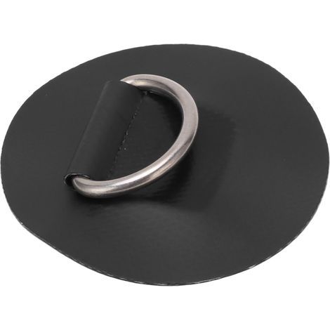 Edelstahlflicken mit D-Ring, einlagiger PVC-Flicken, Flicken mit D-Ring für Gummiseil, Kanu- und Raftingzubehör (1/5)