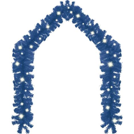 vidaXL Guirnalda de Navidad con luces LED azul 5 m (1/2)