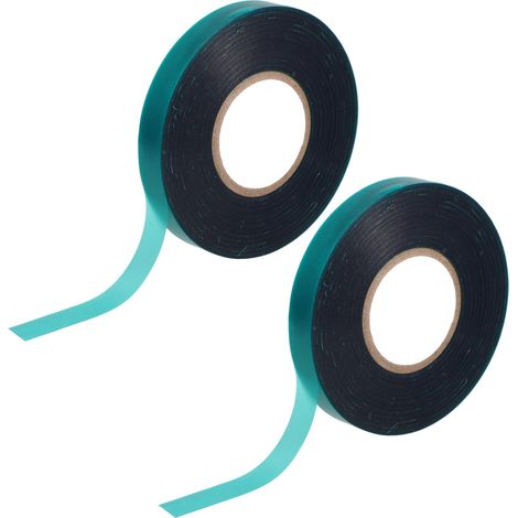 Ruban Élastique de Greffage et Attache pour Arbres Fruitiers, Jardinage et Plantation, 2 Rouleaux 1,2 Cm X 45 M, Vert Flexible et Auto-adhésif pour Vigne et Plantes Grimpantes (1/5)