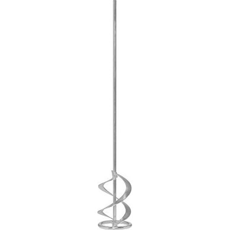 kwb by Einhell Agitateur de peinture et de mortier Hex 100 x 600 mm - Accessoire pour peintures, 40 cm de longueur totale, 80 mm de diamètre - Pour max. 40 l - Embout hexagonal de 8 mm (49497215)