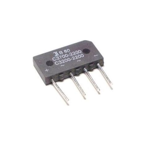 Brücken-Gleichrichter   80V   3,7A Drähte 32x15mm