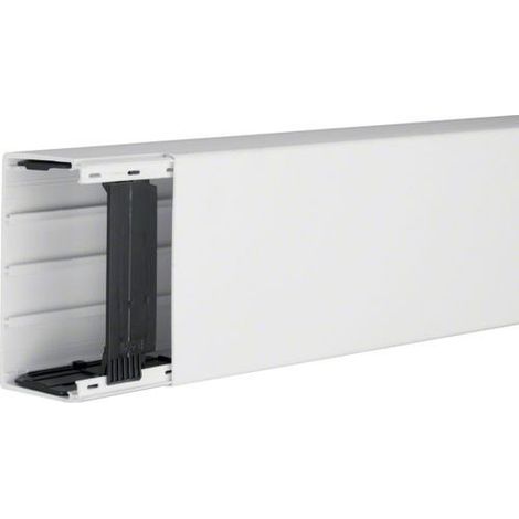 Hager – Goulotte électrique PVC 30x110mm blanc RAL 9016 – Longueur 2m – Indice de protection IP30 – Résistance chocs IK07 – Installation facile