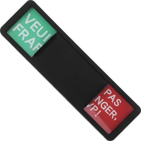 Panneau Coulissant Communication Claire pour Salle de Réunion en Acrylique et Abs Installation Facile pour Bureaux et Salles de Conférence (1/5)
