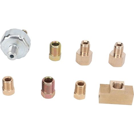 Kit de Commutateur de Feu Stop Hydraulique en Ligne, Forte fiabilité pour le Remplacement des Freins, Retour Précis pour la Modification Générale des Freins de Voiture, Application Plug and (1/5)