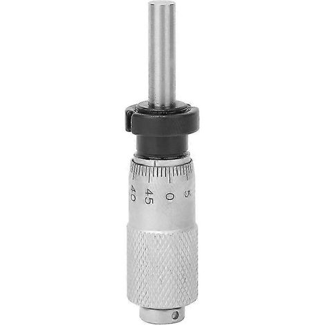 Tête de micromètre sphérique à tête plate de 0 à 13 mm, compatible avec divers instruments de précision, avec un mécanisme de réglage à tête plate équipé d'un écrou. (1/5)