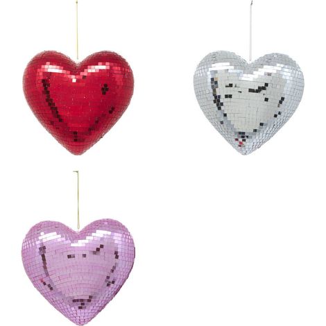 SDN DECO CORAZON DISCO 15CM - Feeric lights & christmas (1/2)