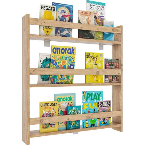Libreria per bambini Shelf Kidos 80x70x10 - VCM