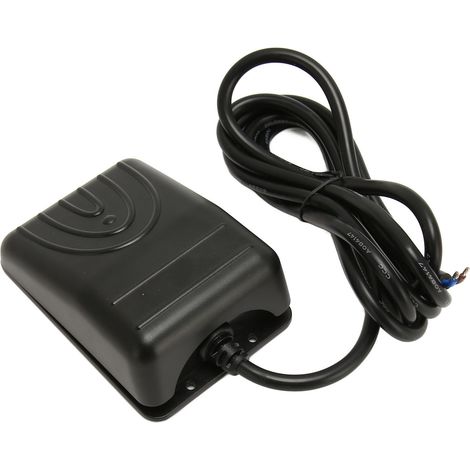 Interrupteur à pédale 16 A 250 V CA haute puissance, étanche, à réarmement automatique, avec câble de 2 m (6,6 pi) FS211W2S, 2 conducteurs (1/5)
